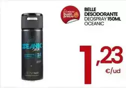 Eroski Belle - desodorante deospray oceanic oferta