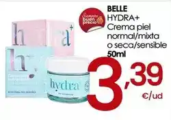Eroski Belle - hydra+ crema piel normal/mixta o seca/senibile oferta