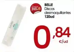 Eroski Belle - discos desmaquillantes oferta