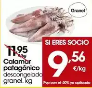Eroski Calamar patagónico oferta