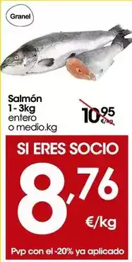 Eroski Salmon oferta