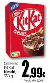 Unide Supermercados Nestlé - cereales kitkat oferta