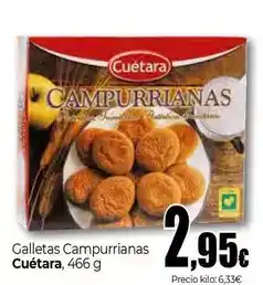 Unide Supermercados Cuétara - galletas campurrianas oferta