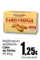 Unide Supermercados Cabo de peñas - mejillones en escabeche oferta