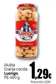Unide Supermercados Luengo - alubia granja cocida oferta