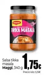 Unide Supermercados Maggi - salsa tikka masala oferta