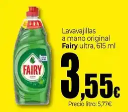 Unide Supermercados Fairy - lavavajillas a mano original ultra oferta