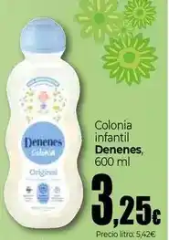 Unide Supermercados Denenes - colonia infantil oferta