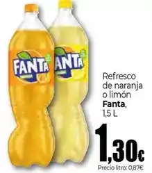 Unide Supermercados Fanta - refresco de naranja o limón oferta