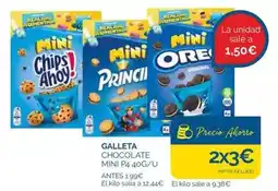 Cash Ecofamilia Chips ahoy/principe/oreo - galleta chocolate oferta