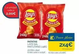 Cash Ecofamilia Lay's - patatas sal matutano oferta