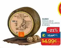 Cash Ecofamilia Vega sotuelamos - queso oveja viejo 8 meses oferta