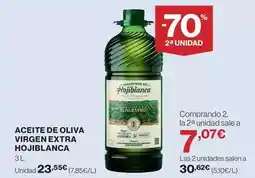 Hipercor Hojiblanca - aceite de oliva virgen extra oferta