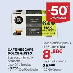 Hipercor Nescafé - cafe oferta