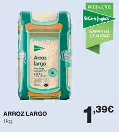 Hipercor El corte inglés - arroz largo oferta