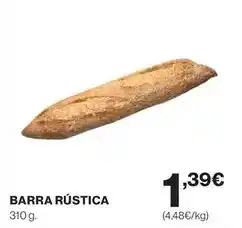 Hipercor Barra rústica oferta