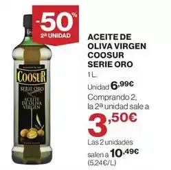 Hipercor Coosur - aceite de oliva virgen serie oro oferta
