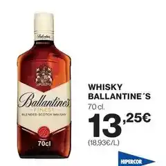 Hipercor Ballantine's - whisky oferta