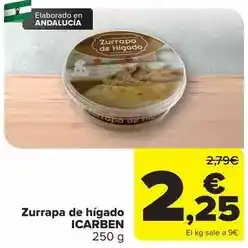 Carrefour Zurrapa de hígado oferta