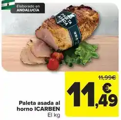 Carrefour Paleta asada al horno oferta