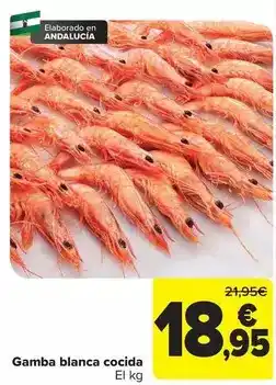 Carrefour Gamba blanca cocida oferta