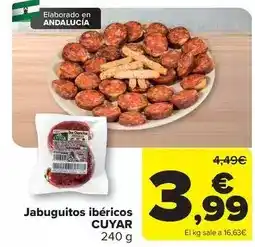 Carrefour Cuyar - jabugueiros ibericos oferta