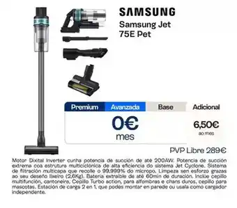 Samsung - jet 75e pet