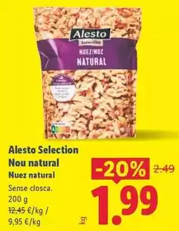 Lidl Alesto selection - nou natural nuez natural oferta