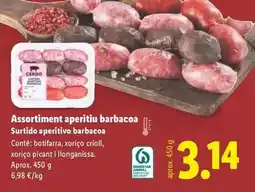 Lidl Assortiment aperitiu barbacoa oferta