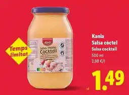 Lidl Kania - salsa coctel oferta