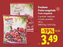 Lidl Freshona - fruita congelada oferta