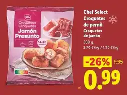Lidl Chef select - croquetes de pernil oferta