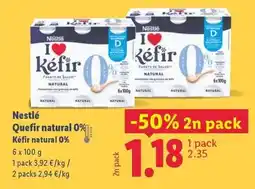 Lidl Nestlé - kéfir natural 0% oferta