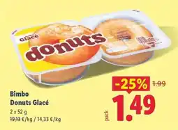 Lidl Bimbo - donuts glacé oferta