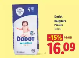 Lidl Dodot - pañales oferta