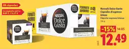 Lidl Nescafé - dolce gusto cápsulas expresso intenso oferta