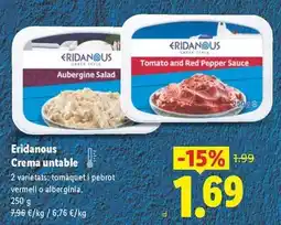 Lidl Eridanous - crema untable oferta