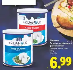 Lidl Eridanous - queso en salmuera oferta