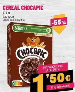 AhorraMas Nestlé - cereal chocapic oferta