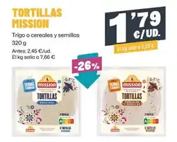 AhorraMas Mission - tortillas oferta