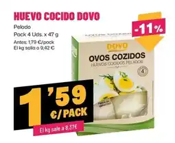 AhorraMas Huevo cocido dovo oferta