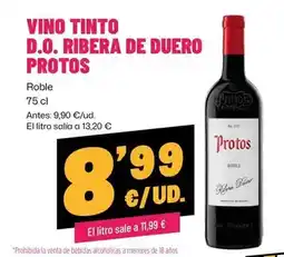 AhorraMas Protos - vino tinto d.o. ribera de duero oferta