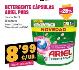AhorraMas Ariel - detergente cápsulas pods oferta