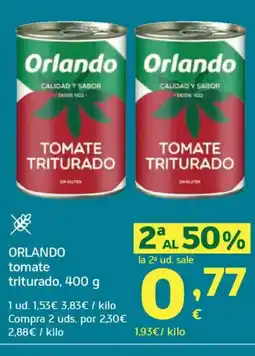 HiperDino ORLANDO tomate triturado oferta