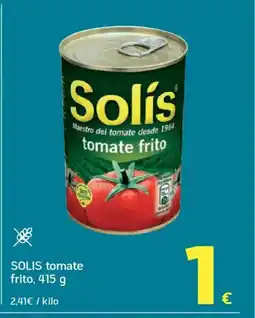 HiperDino SOLIS tomate frito oferta