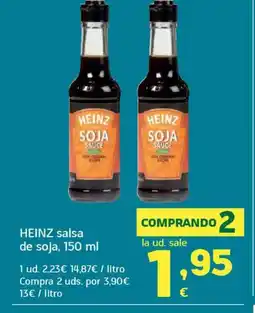 HiperDino HEINZ salsa de soja oferta