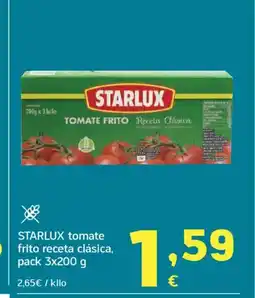 HiperDino STARLUX tomate frito receta clásica oferta