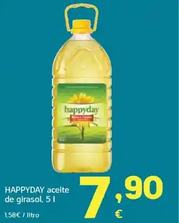 HiperDino HAPPYDAY aceite de girasol oferta
