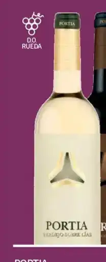 HiperDino PORTIA vino blanco Rueda Lías oferta