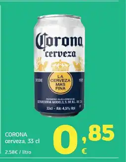 HiperDino CORONA cerveza oferta